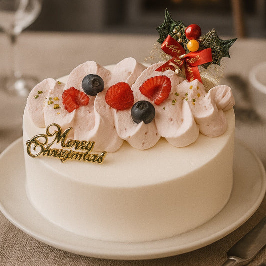 超低糖質クリスマスホワイトケーキ【12/16以降順次発送】